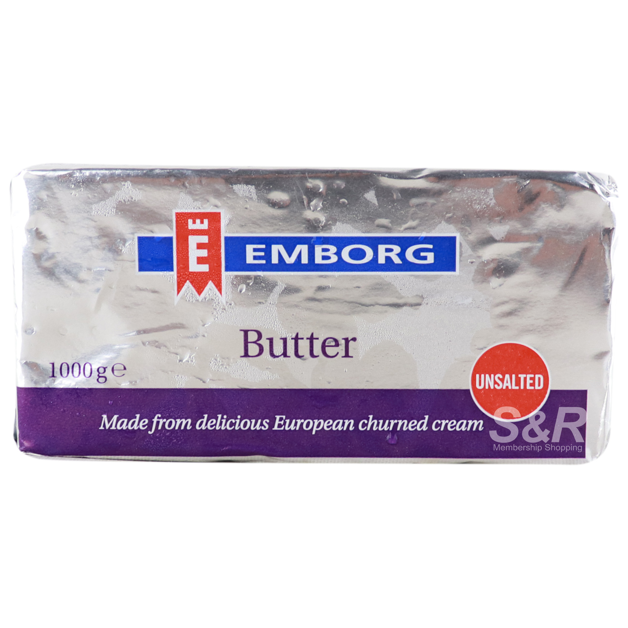 Emborg Unsalted Butter 1000g